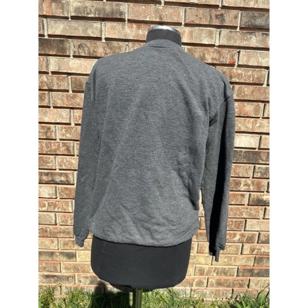 Vintage Bear International Red Sox Sweatshirt Mens Size Large Gray Red Pullover - Picture 5 of 11